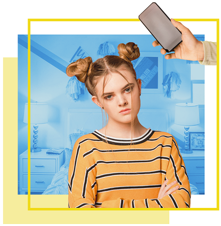 Teen smartphone